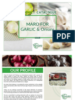 Maro For GARLIC & Onions: Productcatalogue