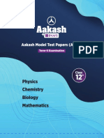 Aakash Cbse Term-Ii - Amtp (Class Xii) - 2021-22