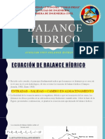 Balance Hidrico Semestre 2 2021