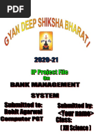 Bank Management System