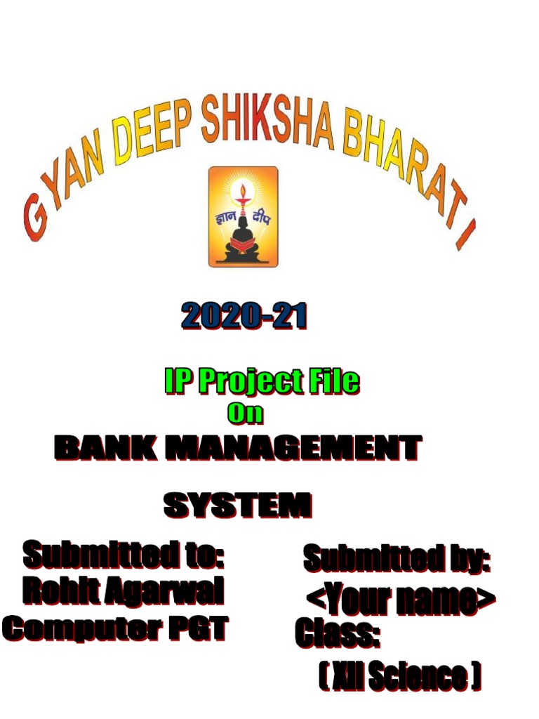 Bank Management System in Python & MySQL | PDF | My Sql | Databases