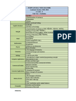 Purwanchal Vidyamandir Academic Session: 2021-2022 Class - 9 Unit Test - I Syllabus