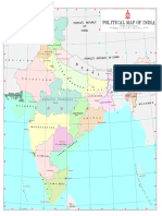 HD MAP India Capitals