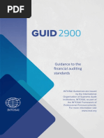 PSP07 - GUID 2900 Guidance To The Financial Auditing Standards