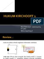 Hukum Khirchooff 1