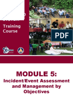 MODULE 5 IncidentEvent Assessment and Management by Objectives