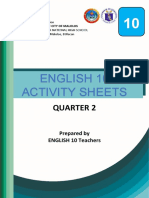 English 10 Activity Sheets: Quarter 2