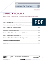 Grade 1 - Module 4: Mathematics Curriculum