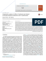 Comparative analysis of methanol and ethanol on Karanja biodiesel production