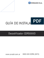 Guia CDR3000d