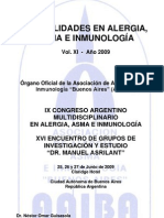 IX - Congreso Actual Ida Des en Asma, Alergia 2009