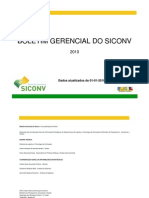 Boletim Gerencial SICONV 2010-1