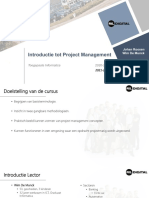 Project Management - Les 1 - WimDM