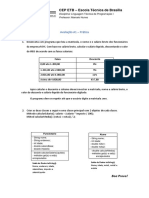 Avaliação A1 - Prática