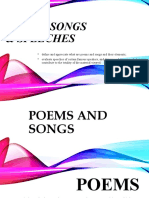 Poems, Songs & Speeches
