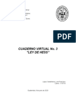 Cuaderno Virtual No. 3 - Ley de Hess