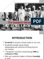 swadeshi movement presentation