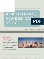 Apollo Hospital, New Delhi Case Study Summary