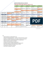 Grades 4 To 11isc Term 2 Timetable March 20222621