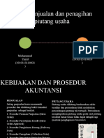 Siklus Penjualan Dan Penagihan Piutang Usaha - Kelompok 2