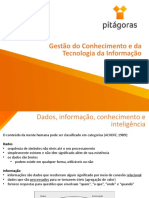 Gestão Do Conhecimento e Da Tecnologia Da Informação - Aula 1