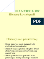 Struktura Materiałów: Elementy Krystalografii