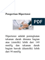 Pengertian, Penyebab, Gejala dan Pencegahan Hipertensi