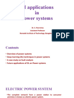 AI Applications in Power Systems: Dr. S. Poornima Assistant Professor Ramaiah Institute of Technology, Bangalore-54