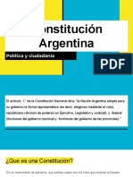 Constitución Argentina Adaptación