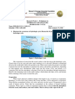 Hydrologic Cycle Processes