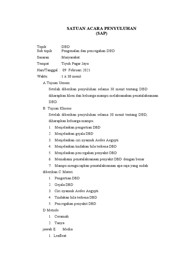 Lampiran sap dbd pdf