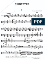 Prokofieff - Quintette Op. 39 (Viola)