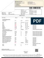 Comprehensive Hematology and Biochemistry Report for Mr. Srinivas V