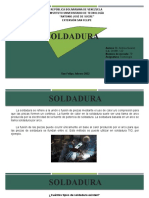 SOLDADURA