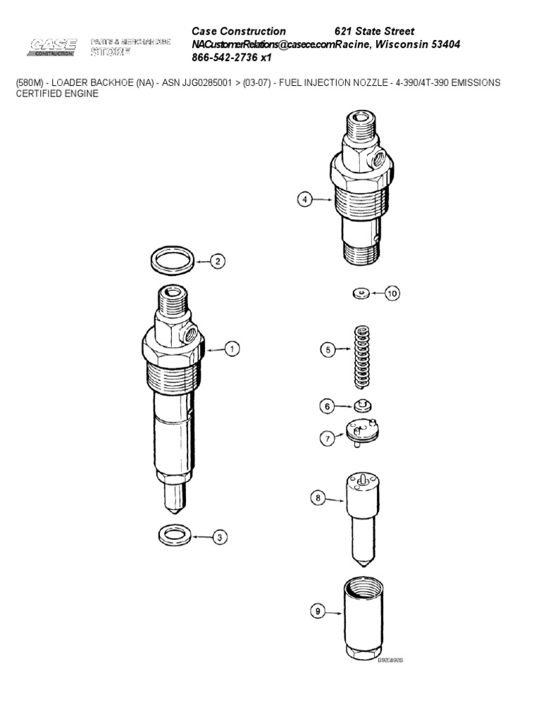 (03-07) - Fuel Injection Nozzle - 4-390 4T-390 Emissions | PDF | Fuel ...