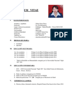 Curriculum Zulma PDF