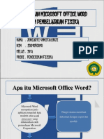 Penggunaan Microsoft Office Word