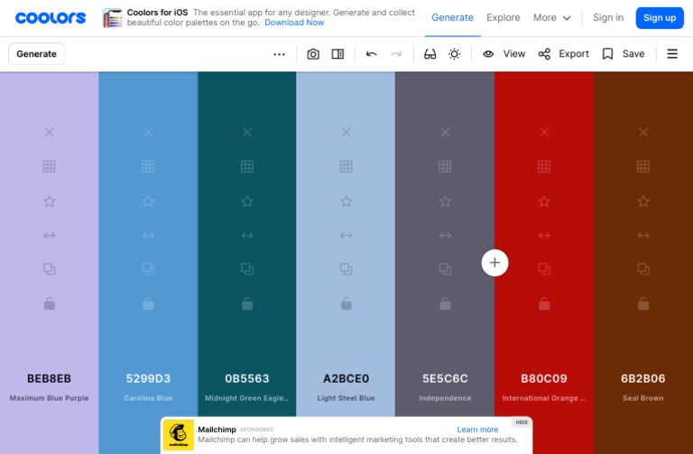 Color Palette Guide: Blue Shades | PDF | Apple Inc. Software ...