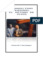 Evangelismo Personal. Método de Jesús Pr. Panayotis.