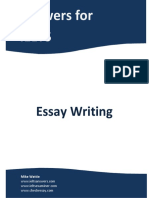 IELTS Essays Mike Wattie