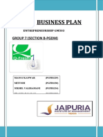 Business Plan Group 7 (Section B)