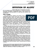 Constitution of Alloys