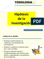 Hipótesis de investigación en