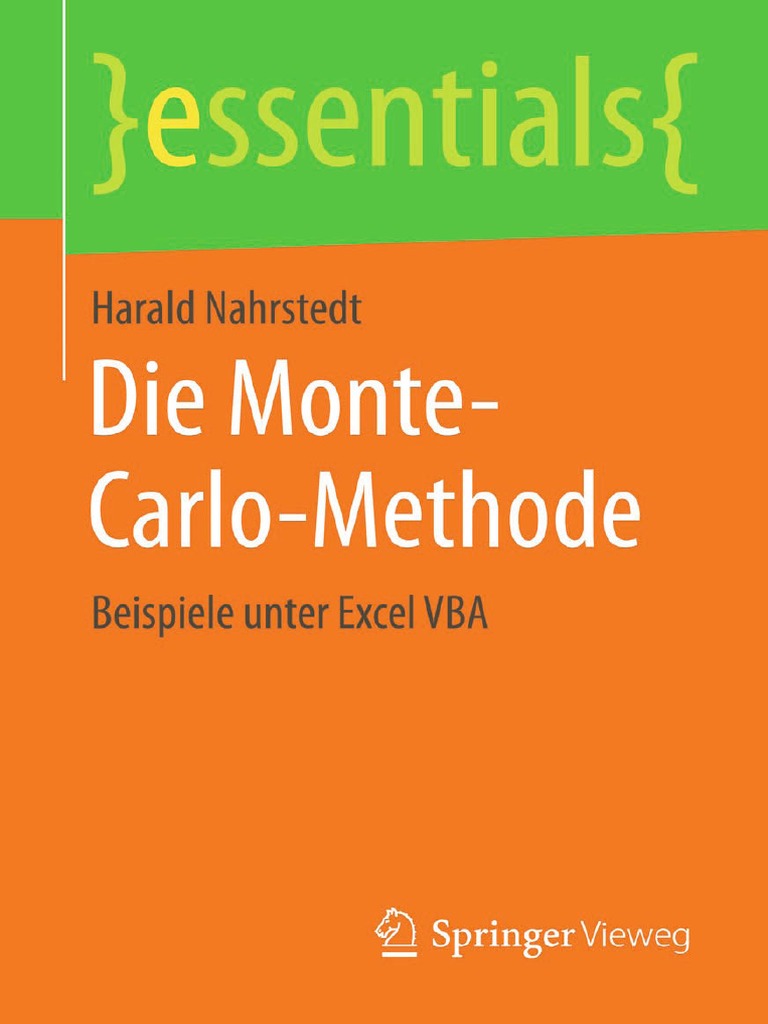 Die MonteCarloMethode Beispiele Unter Excel VBA by Harald Nahrstedt