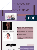 Evaluación de La Personalidad