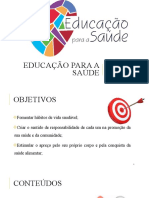 Educação para A Saúde