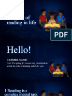 The Role of Reading in Life