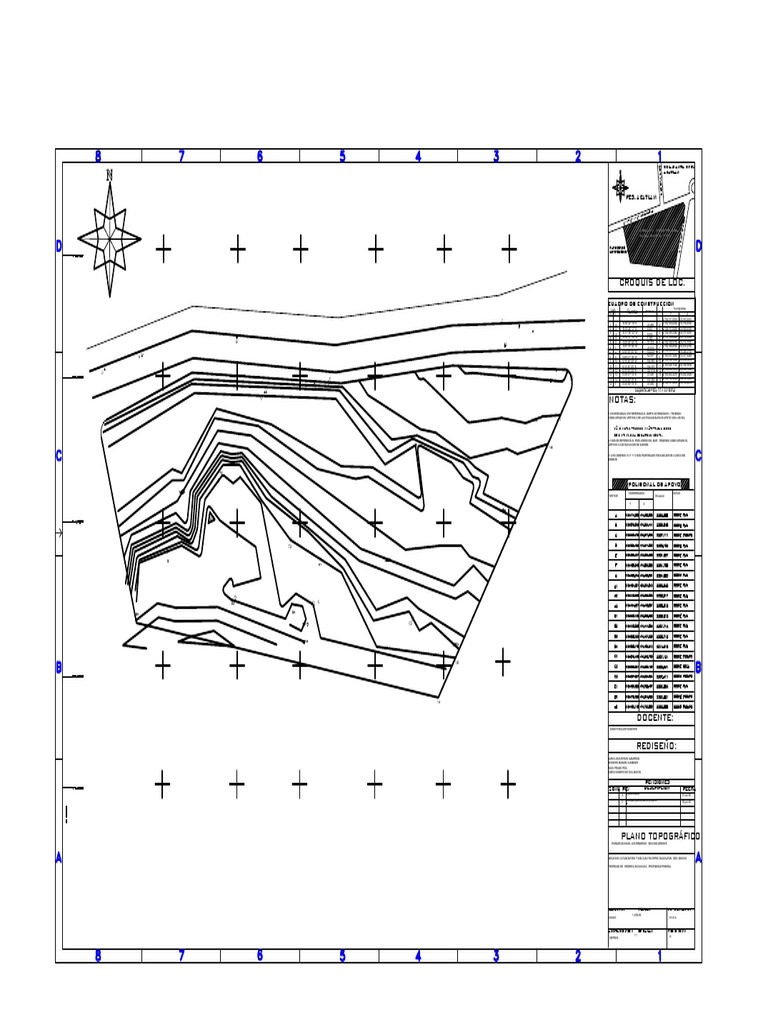 Plano Topografía PDF