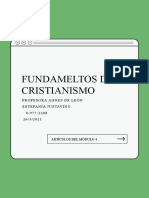 Asignacion 4 - Fundamentos Del Cristianismo