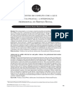 Violência policial e adolescentes